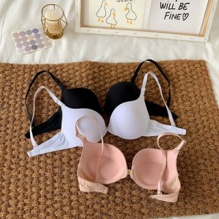 Áo ngực dây mảnh cài trước hở lưng siêu đẩy có gọng, áo lót nữ cao cấp  FLA35
