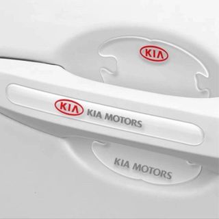 Bộ 8 miếng dán chống xước hõm xe có logo hãng xe
