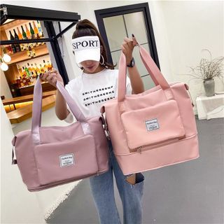 Túi Du Lịch Đa Năng Túi Xách Nữ Cỡ Lớn 2 Tầng Chống Thấm Đựng Hành Lý Cao Cấp Gấp Gọn
