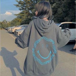 Áo khoác thun nỉ logo every things nice form đẹp vải mịn giá sỉ - giá bán buôn