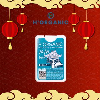 Nước rửa tay 20ml H'Organic nguồn gốc hữu cơ, với công nghệ Nano Bạc giúp diệt khuẩn, làm sạch tốt hơn.