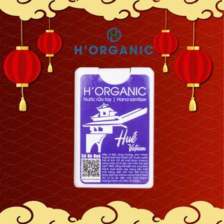 Nước rửa tay 20ml H'Organic nguồn gốc hữu cơ, với công nghệ Nano Bạc giúp diệt khuẩn, làm sạch tốt hơn.