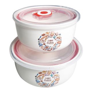 BỘ 2 THỐ SỨ CÓ NẮP CAO CẤP