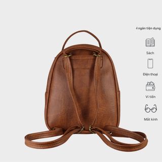 [Mã BMLT35 giảm đến 35K đơn 99K] Balo da Mini nữ thời trang Fadoda FBA7