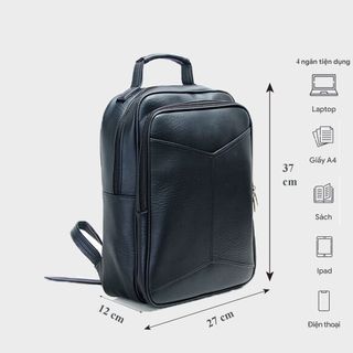 [Mã BMLT35 giảm đến 35K đơn 99K] Balo đựng laptop unisex FADODA FBA4
