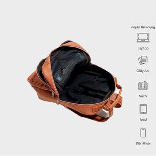 [Mã BMLT35 giảm đến 35K đơn 99K] Balo đựng laptop unisex FADODA FBA4
