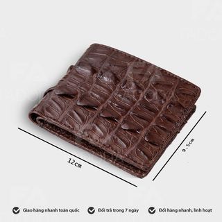 [Mã BMLT35 giảm đến 35K đơn 99K] Ví da cá sấu FADODA SP-FCW03D