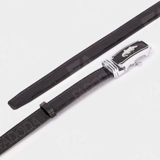 [Mã BMLT100 giảm đến 100K đơn 499K] Thắt lưng nam da cá sấu FADODA SP-FCB01B dây liền nguyên miếng bản rộng 3.5 cm