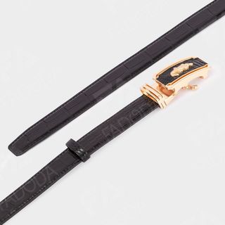 [Mã BMLT100 giảm đến 100K đơn 499K] Thắt lưng nam da cá sấu FADODA SP-FCB01B dây liền nguyên miếng bản rộng 3.5 cm