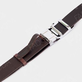 [Mã BMLT100 giảm đến 100K đơn 499K] Thắt lưng nam da cá sấu FADODA SP-FCB03G dây liền bản rộng 4.0 cm