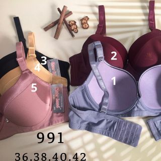 Áo lót bigsize không đệm nâng ngực, áo ngực bigsize có gọng Thái Lan Sister Hood 991