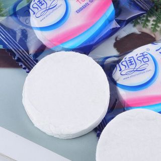 Khăn Du Lịch cotton dạng nén dùng 1 lần (30 * 60 cm), Khăn Đa Năng Tự Nhiên Thấm Nước Tốt - Khăn nén du lịch giá sỉ