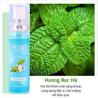 Xịt thơm miệng Heyxi Vị Trái Cây