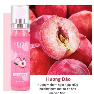 Xịt thơm miệng Heyxi Vị Trái Cây