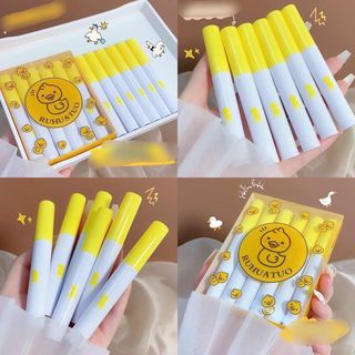 Set 6 Son Kem Lì RUHUATUO Vịt Vàng