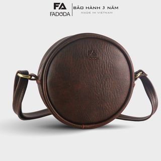 [Mã BMLT35 giảm đến 35K đơn 99K] Túi đeo chéo nữ mini FA DO DA FN4 hình hộp tròn đựng vừa tất cả các dòng điện thoại