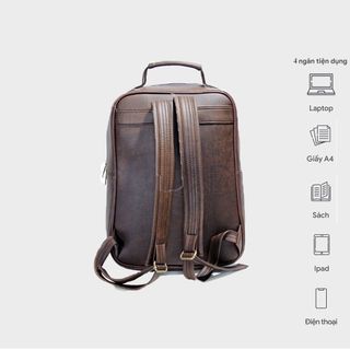 [Mã BMLT35 giảm đến 35K đơn 99K] Balo công sở đựng laptop unisex FADODA FBA3