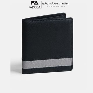 [Mã BMLT35 giảm đến 35K đơn 99K] Ví nam da bò saffiano Fadoda VN028 nhiều màu