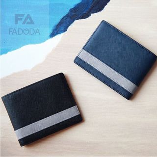 [Mã BMLT35 giảm đến 35K đơn 99K] Ví da bò thật FA DO DA VN027 dập vân saffiano theo phong cách hiện đại