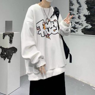 Áo sweater thun nỉ in logo TRUCK from dưới 75kg