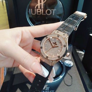 ĐỒNG HỒ HUBLOT COUPLE FULL ĐÁ ROSE GOLD CAO CẤP