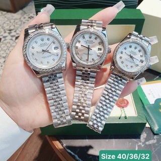 ĐỒNG HỒ ROLLEX COUPLE VIỀN ĐÁ HOT CAO CẤP