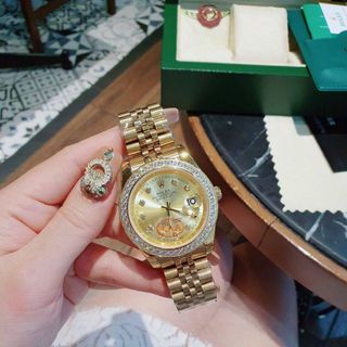 ĐỒNG HỒ ROLLEX COUPLE VIỀN ĐÁ HOT CAO CẤP