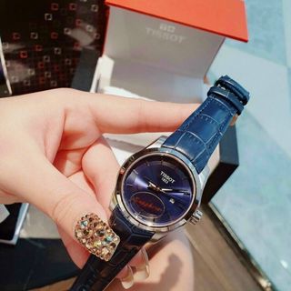 ĐỒNG HỒ TISSOT NỮ DÂY DA GỒ CAO CẤP HOT