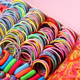 SET DÂY CỘT TÓC 780 MÓN CHO BÉ GÁI