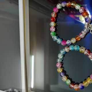 Vòng chuỗi đeo tay phong thủy rất nhiều màu sắc dễ thương