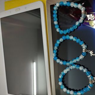 Chuỗi đeo tay xanh biển xinhhhh