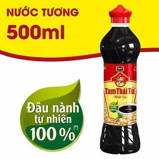 Nước Tương Tam Thái Tử Nhất Ca chai 500ml Thùng 24 chai