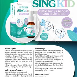 XỊT RĂNG MIỆNG SINGKIDS