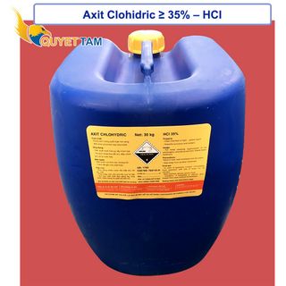 Axit Clohidric ≥ 35% – HCl (Can/Tank IBC) giá sỉ