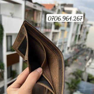 Ví da sáp sơn cạnh