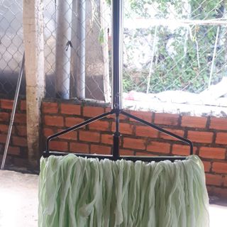 Cây lau nhà vải mùng cán inox