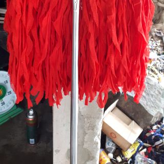 Cây lau nhà vải mùng cán inox