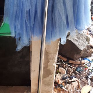 Cây lau nhà vải mùng cán inox