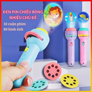 ĐÈN PIN CHIẾU 80 HÌNH ẢNH CHO BÉ