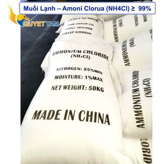 Muối Lạnh – Amoni Clorua (NH4Cl) 99,5% giá sỉ
