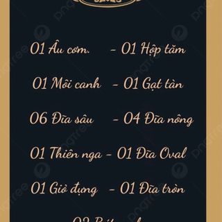 Sét bộ 60 món cao cấp VS
