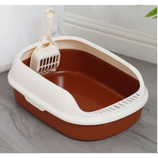 Khay vệ sinh cho mèo Luna Pet KV01 dùng nhựa nguyên sinh, chắc chắn giá sỉ