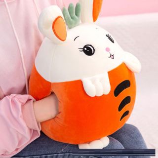 GỐI MỀN 3 trong 1 Trái Cây hình thú cute, thun 4 chiều siêu mịn, bộ chăn gối văn phòng, gấu bông kèm mền - Gối mền 3 trong 1 giá sỉ