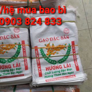 nhà cung cấp bao pp dệt đựng gạo, bao bì gạo 5kg, 10kg, 25kg, 50kg giá sỉ