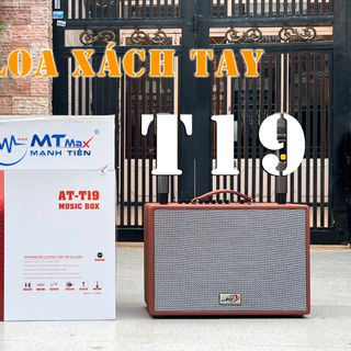 Loa kéo xác tay T19 l Loa kéo xách tay bass 25 âm siêu trầm
