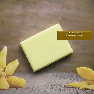 GIA CÔNG XÀ PHÒNG TRÀM TRÀ GIẢM MỤN - GREENHANDS