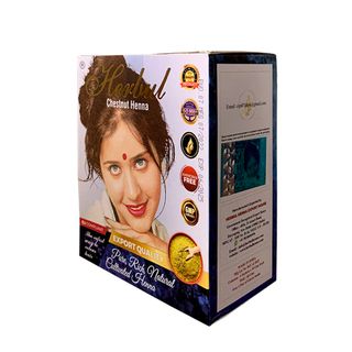 Thuốc nhuộm tóc thảo dược Ấn Độ màu hạt dẻ Herbul Chestnut Henna
