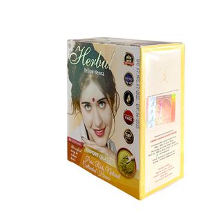 Thuốc nhuộm tóc thảo dược Ấn Độ màu vàng Herbul Yellow Henna