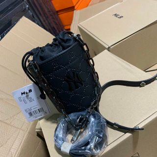 Túi xách MLB rút tròn sz15 ( full box)