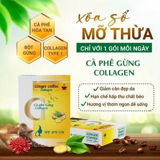 Cà phê gừng giảm cân